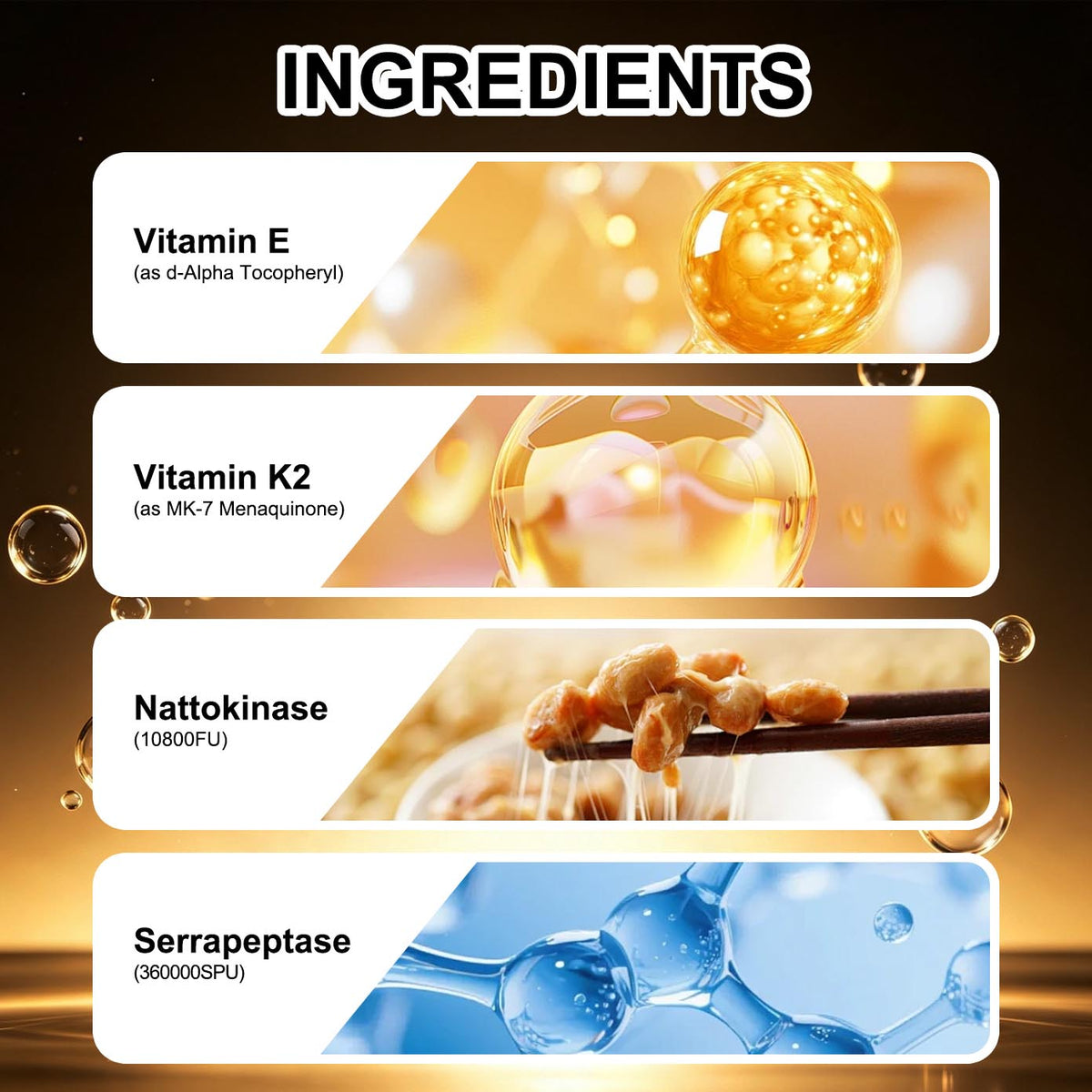 Liposomal Nattokinase Liquid Drops - Support Immune Health | 60ml | Dropship
