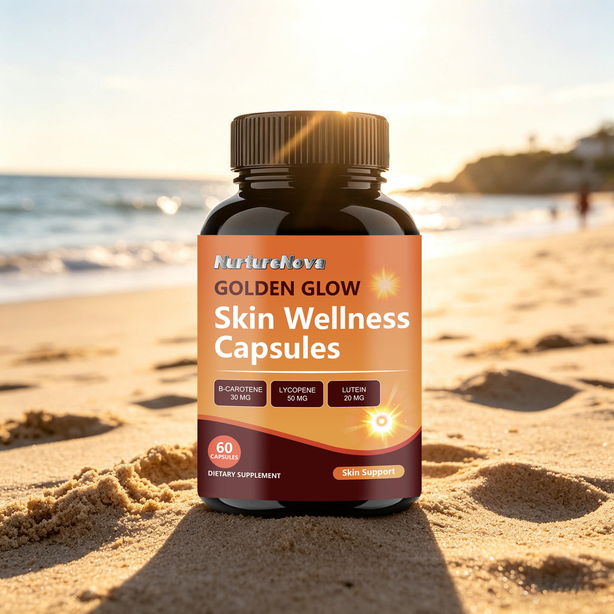 Golden Glow Skin Wellness Capsules | 60 Capsules | Dropship