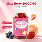 Gluta Berry Gummies - Skin Care Gummies | 60 Count | Dropship