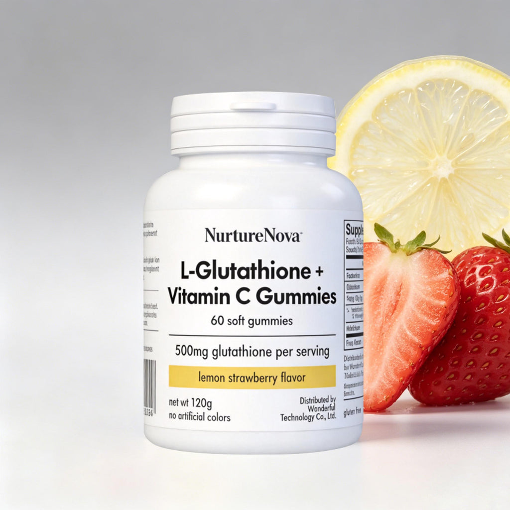 L-Glutathione Vitamin C Gummies - Skin Support | 60 Gummies | Dropship