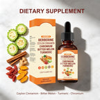 Berberine Liquid Drops - Daily Body Wellness Support | 60mL | Dropship
