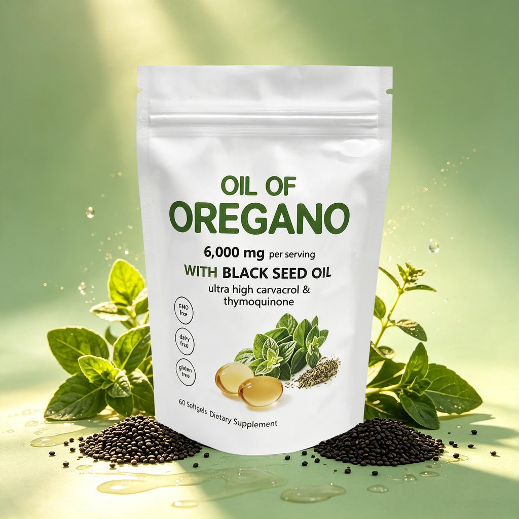 Oregano Oil Softgels - Supports Overall Wellness |60 Softgels|Dropship
