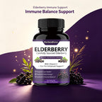 Elderberry Capsules - Gut Health Support | 60 Capsules | Dropship