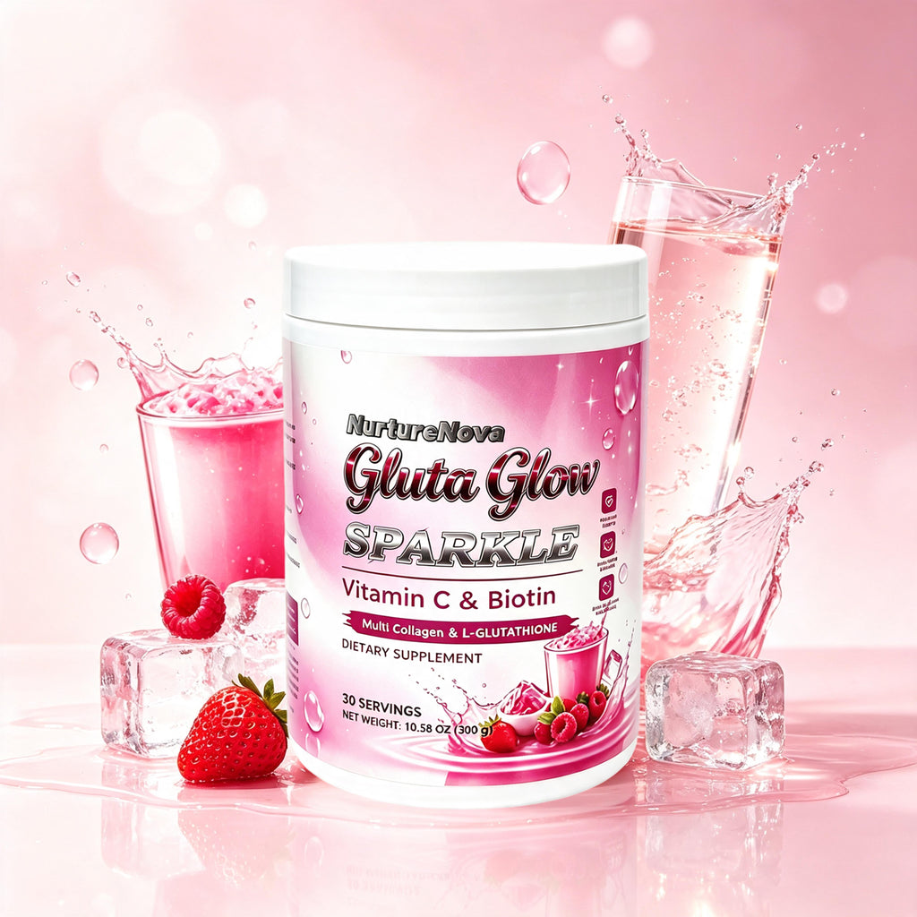 Gluta Glow Sparkle Powder - Support Skin Health | 300g | Dropship