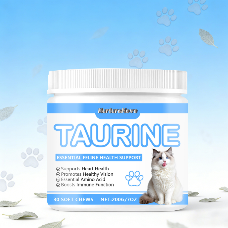 Cat Taurine Chews - Heart & Vision Support | 200g | Dropship