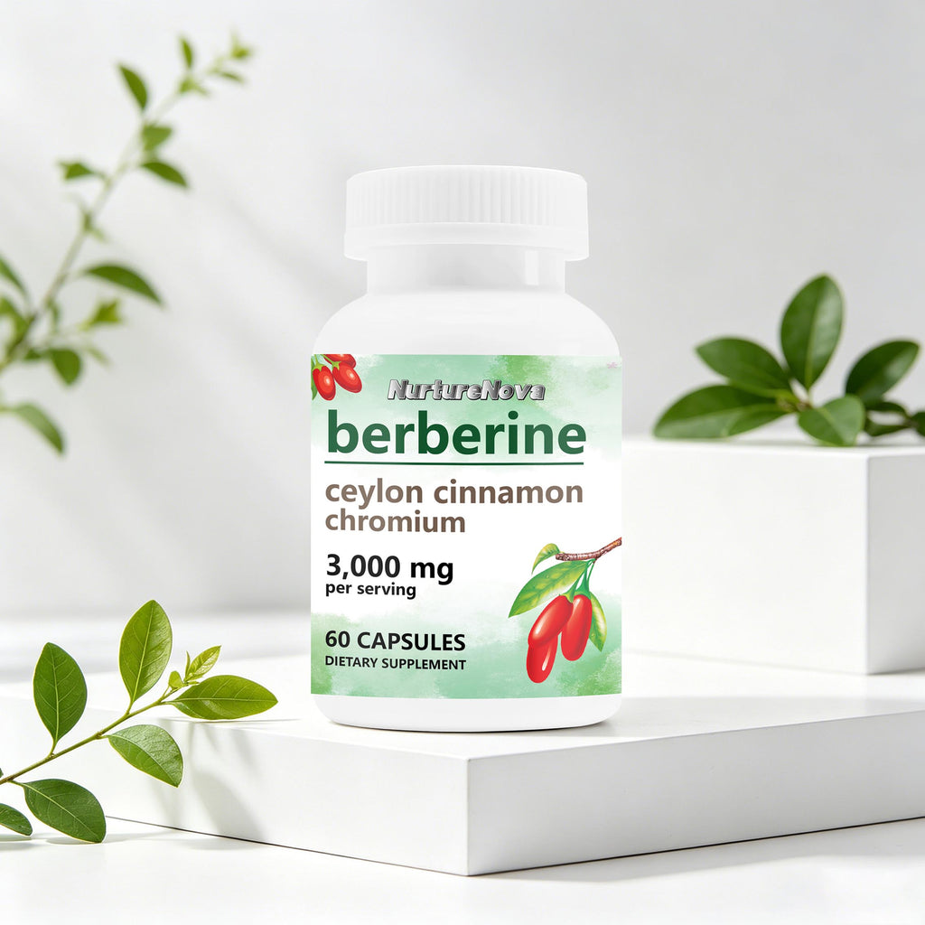 Berberine Capsules - Metabolic Health Support | 3000mg | 60 Count | Dropship
