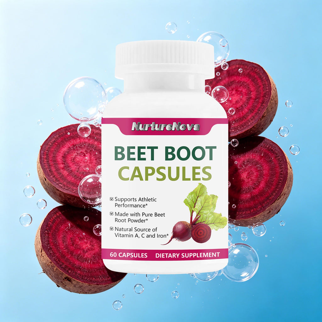 Beet Root Capsules - Nutrient Support |60 Capsules| Dropship