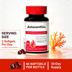 Astaxanthin Softgels - Antioxidant Support | 60 Softgels | Dropship