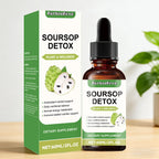 Soursop Detox Liquid Drops - Plant Wellness Support | 60ml | Dropship