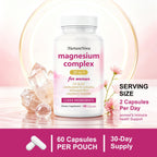 Women Magnesium Complex - Health Support | 60 Ct | Dropship