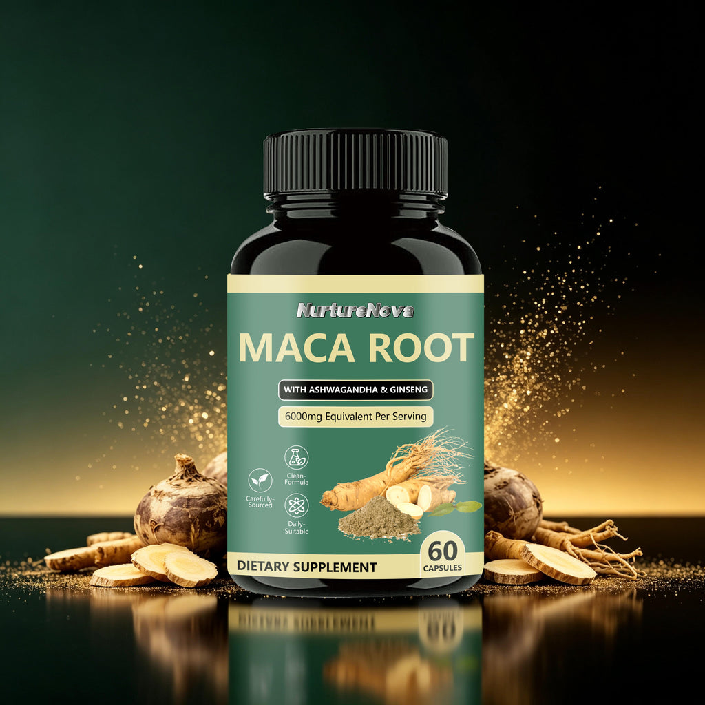 Maca Root Capsules-Support Daily Wellness|60ct|Dropship