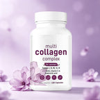 Multi Collagen Complex Capsules-Support Hair Skin Nail for Women|120ct|Dropship