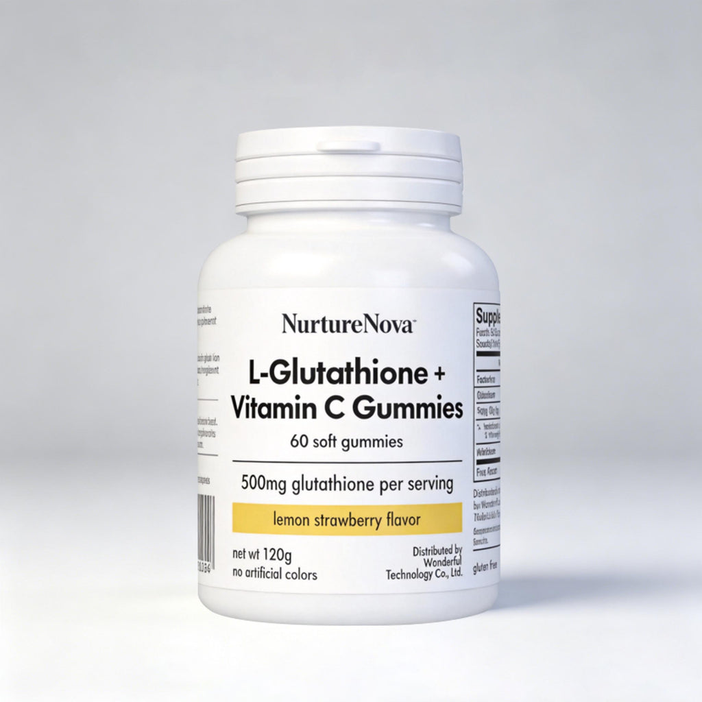 L-Glutathione Vitamin C Gummies - Skin Support | 60 Gummies | Dropship