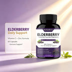 Elderberry Capsules - Gut Health Support | 60 Capsules | Dropship