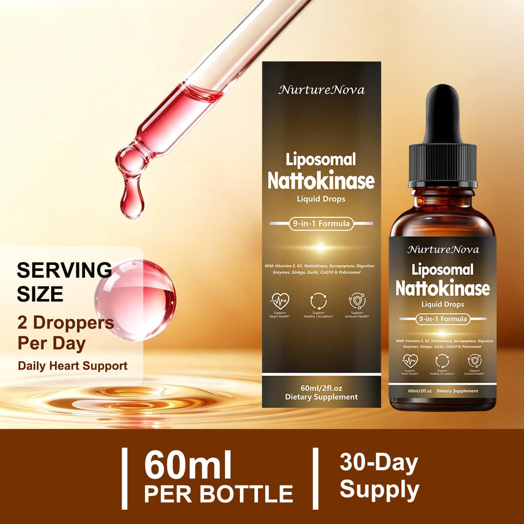 Liposomal Nattokinase Liquid Drops - Support Immune Health | 60ml | Dropship
