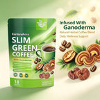 Ganoderma Green Coffee - Daily Wellness Support | 10 Sachets |Dropship