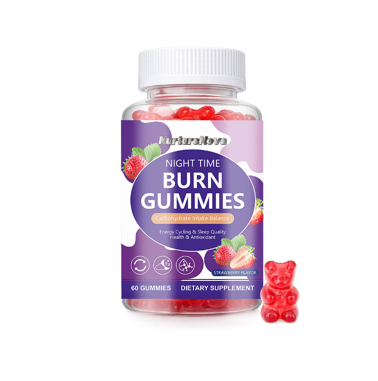 Night Time Burn Gummies - Energy & Sleep Support | 60 Gummies | Dropship