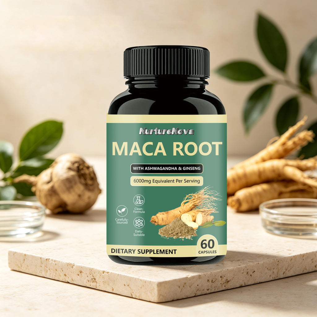 Maca Root Capsules-Support Daily Wellness|60ct|Dropship