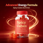 Spicy Cubes Gummies - Natural Vitality Support | 60 Gummies | Dropship