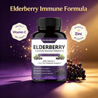 Elderberry Capsules - Gut Health Support | 60 Capsules | Dropship