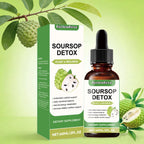 Soursop Detox Liquid Drops - Plant Wellness Support | 60ml | Dropship