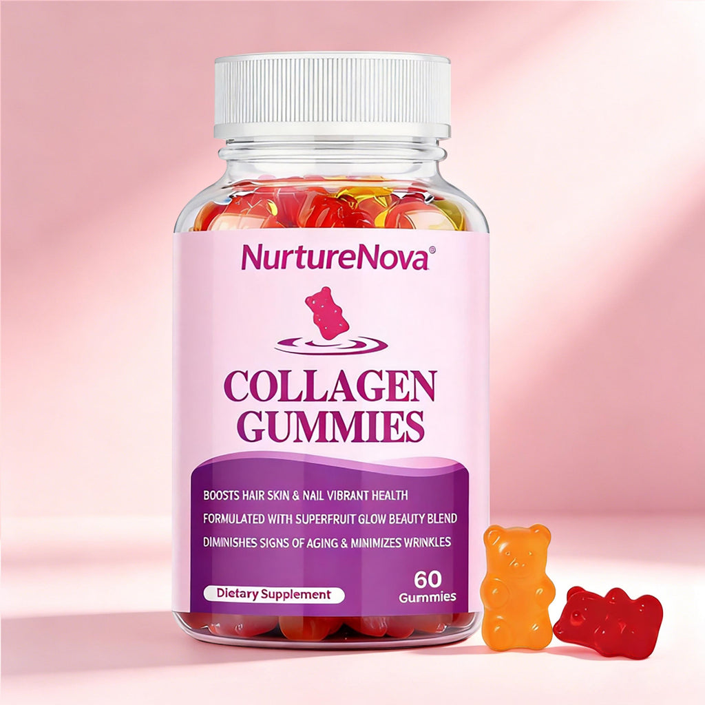 Collagen Gummies - Hair Skin Nail Beauty Support |60 Gummies| Dropship