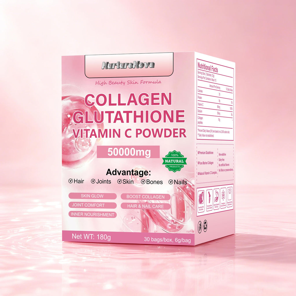 Collagen Glutathione Powder - Skin Hair Nail Joint Care|30bags|Dropship
