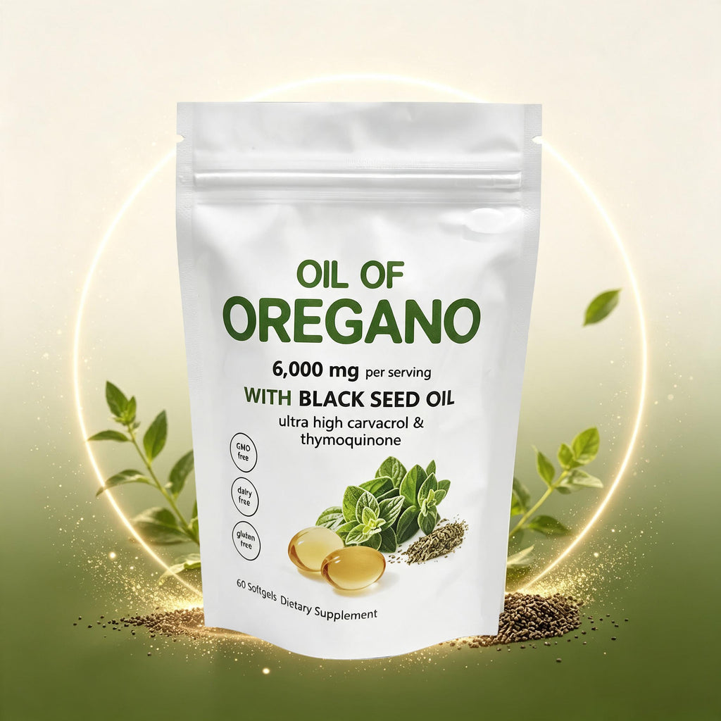Oregano Oil Softgels - Supports Overall Wellness |60 Softgels|Dropship