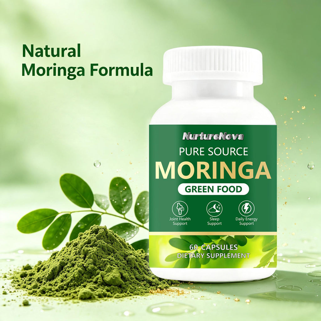 Moringa Capsules - Joint, Sleep Support | 60 Capsules | Dropship
