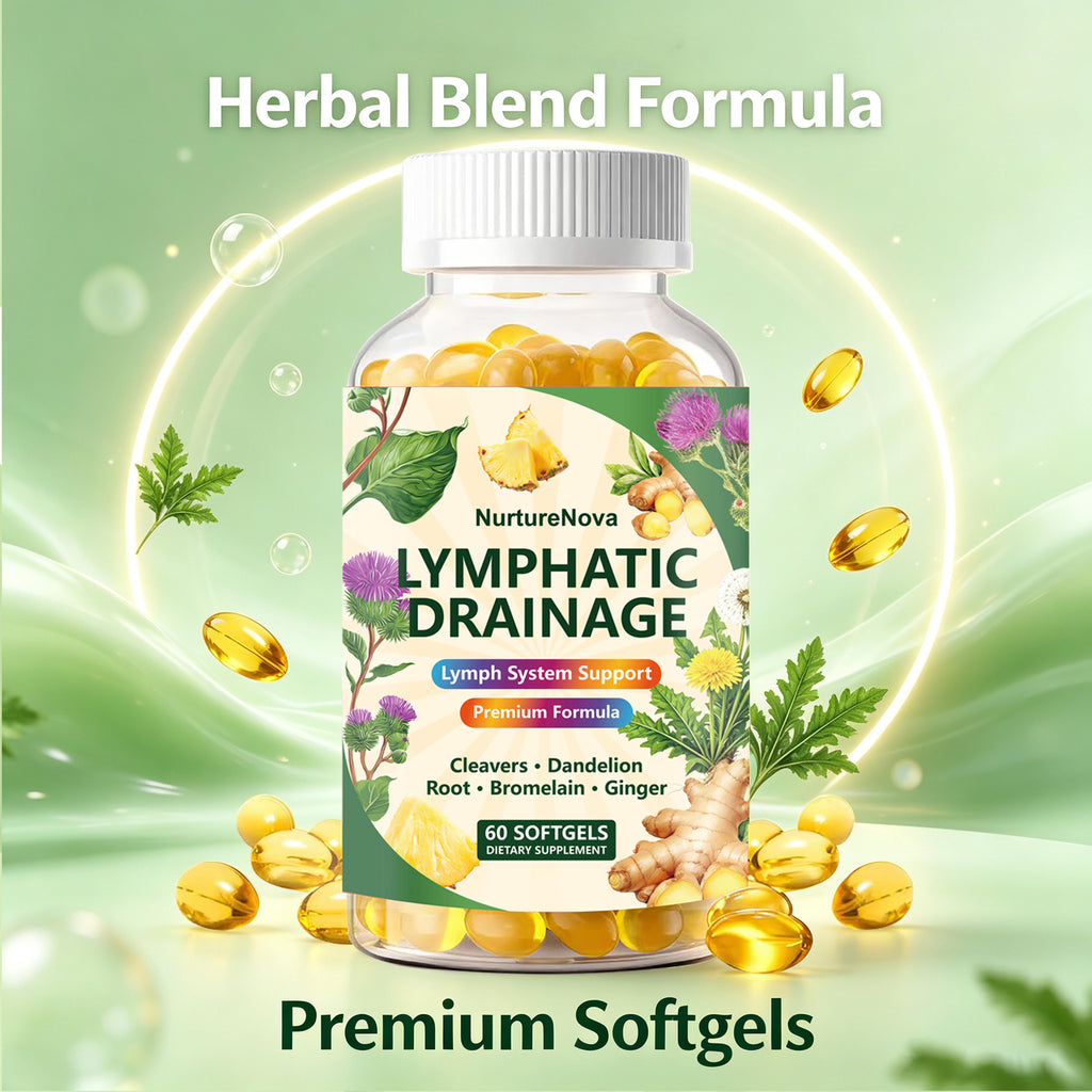 Lymphatic Drainage Softgels-Lymph System Support|60 Softgels| Dropship