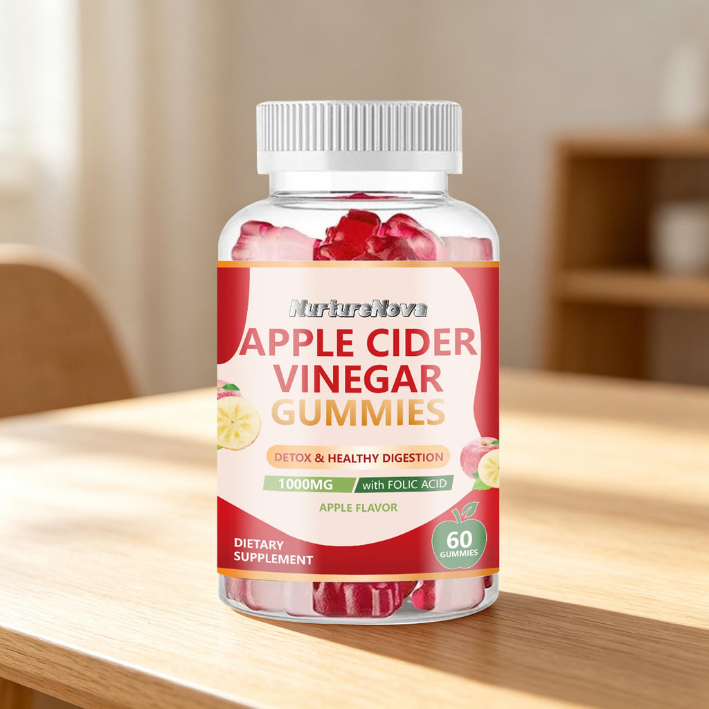 Apple Cider Vinegar Gummies - Detox & Healthy Digestion | 60 Count | Dropship