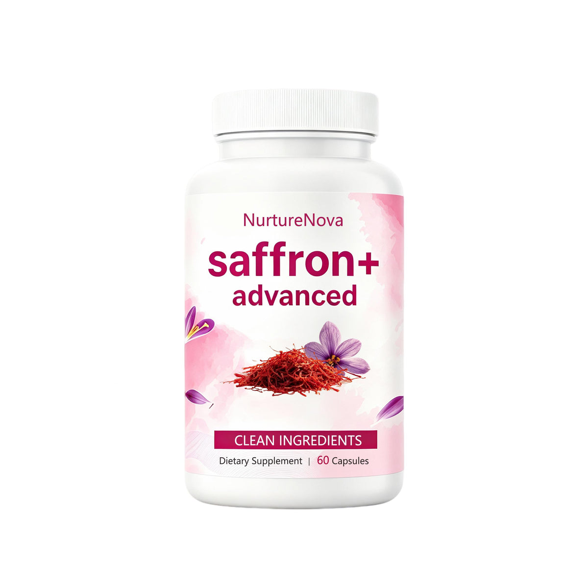 Saffron Capsules - Herbal Wellness Support | 60 Capsules | Dropship