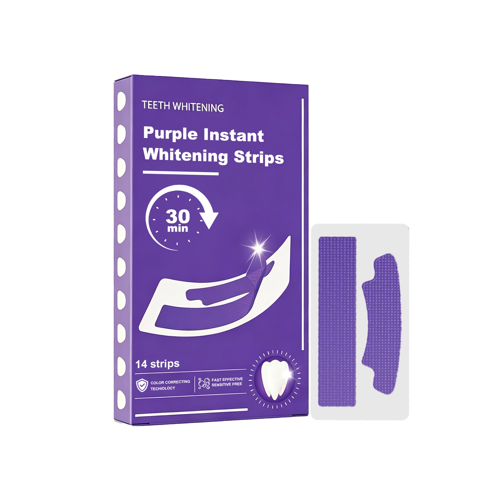 Teeth Whitening Strips - Gentle Teeth Oral Care | 14 Strips | Dropship