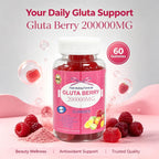Gluta Berry Gummies - Skin Care Gummies | 60 Count | Dropship