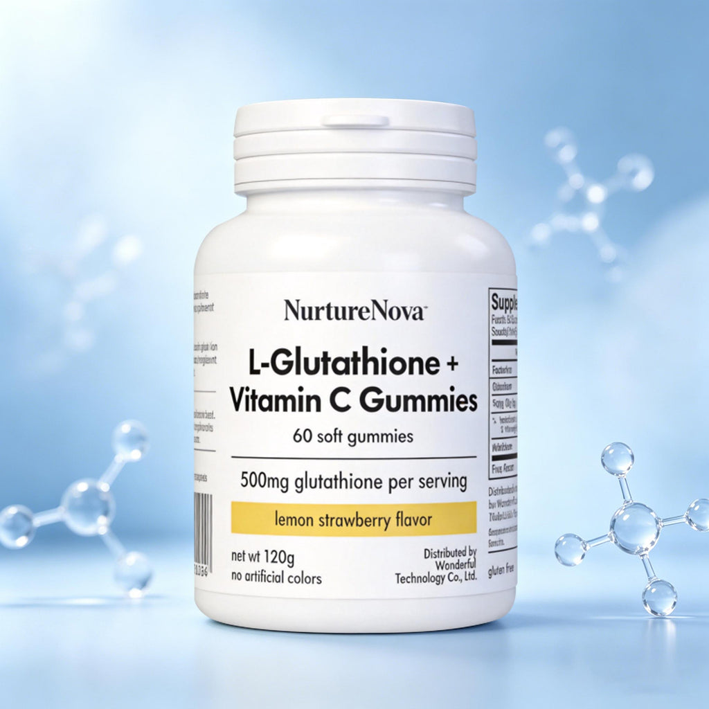 L-Glutathione Vitamin C Gummies - Skin Support | 60 Gummies | Dropship