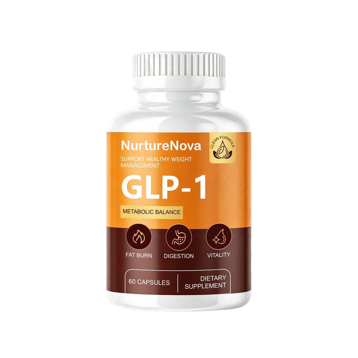 GLP‑1 Capsules - Weight Wellness Support | 60 Capsules | Dropship