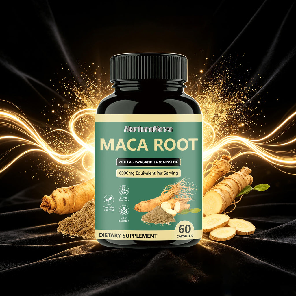 Maca Root Capsules-Support Daily Wellness|60ct|Dropship