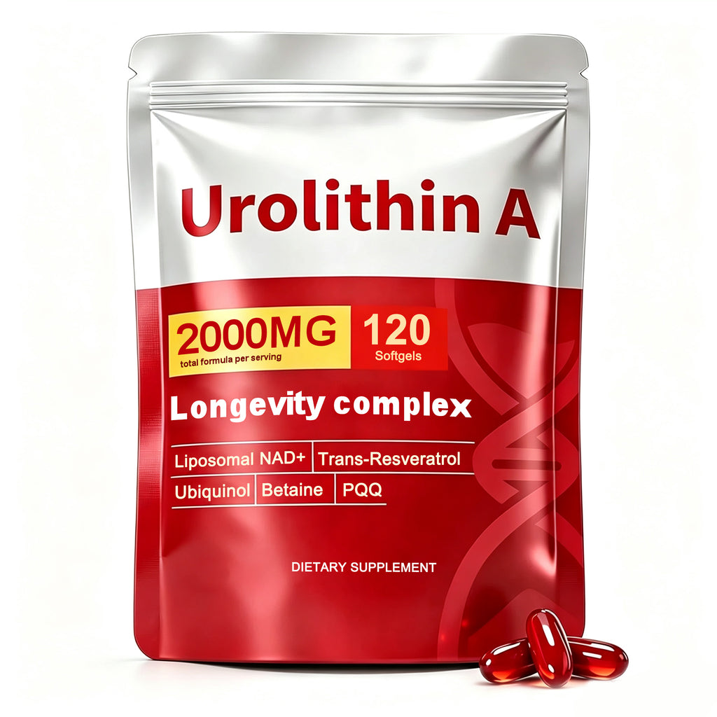 Urolithin A Complex Softgels-Antioxidant Support|120 Softgels|Dropship