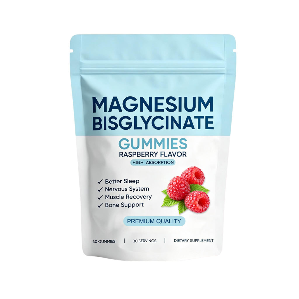 Magnesium Bisglycinate Gummies - Sleep & Bone Support |60pcs| Dropship