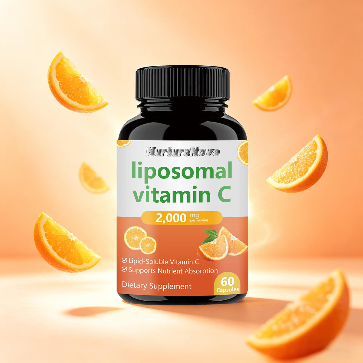 Liposomal Vitamin C Capsules - Immune Support | 60 Capsules | Dropship