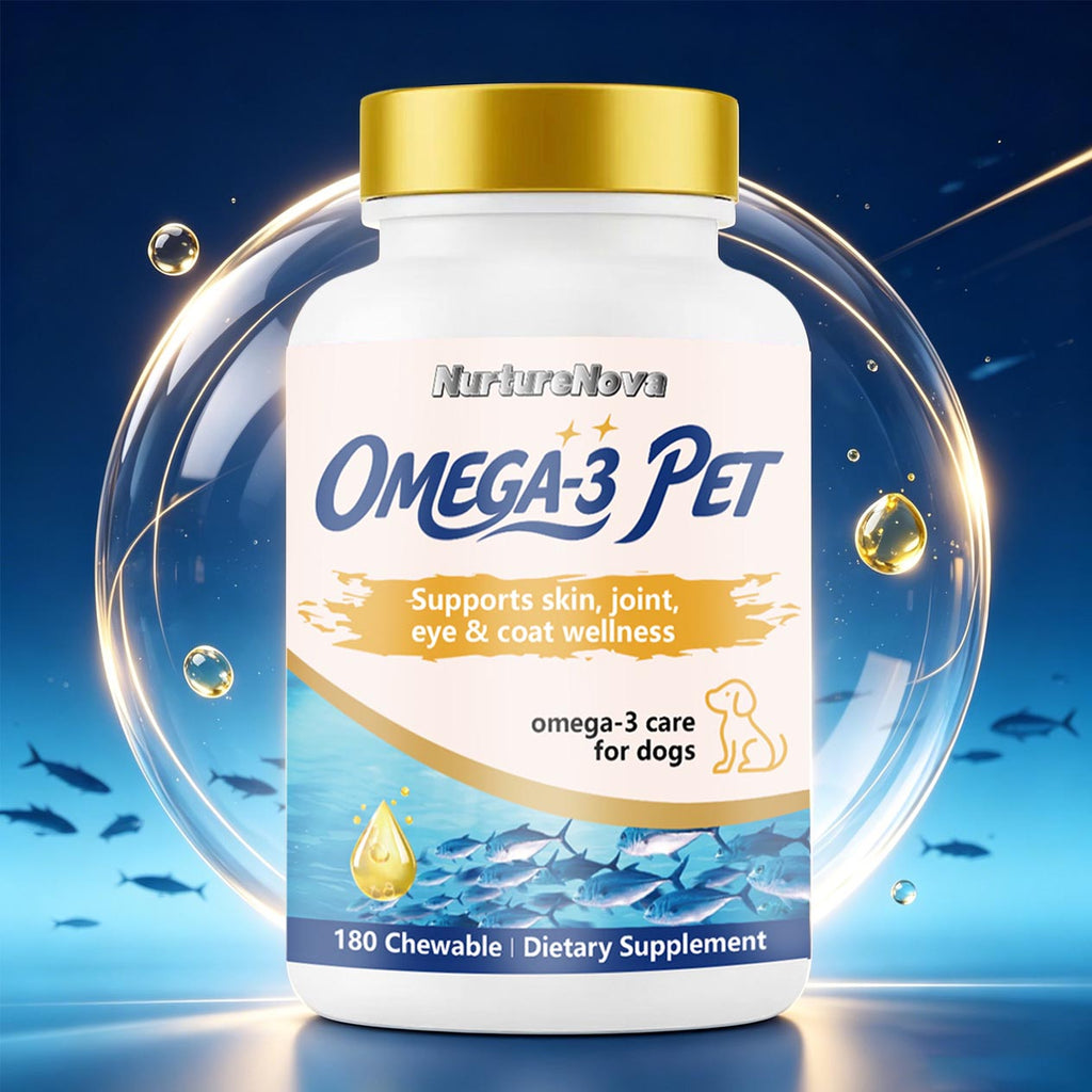 Omega-3 Pet Chewable - Dog Skin Wellness | 180 Chewables | Dropship