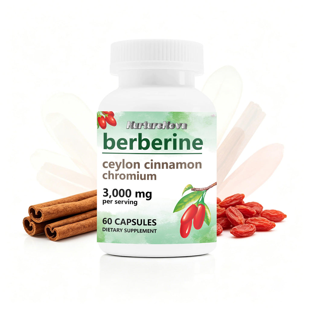 Berberine Capsules - Metabolic Health Support | 3000mg | 60 Count | Dropship