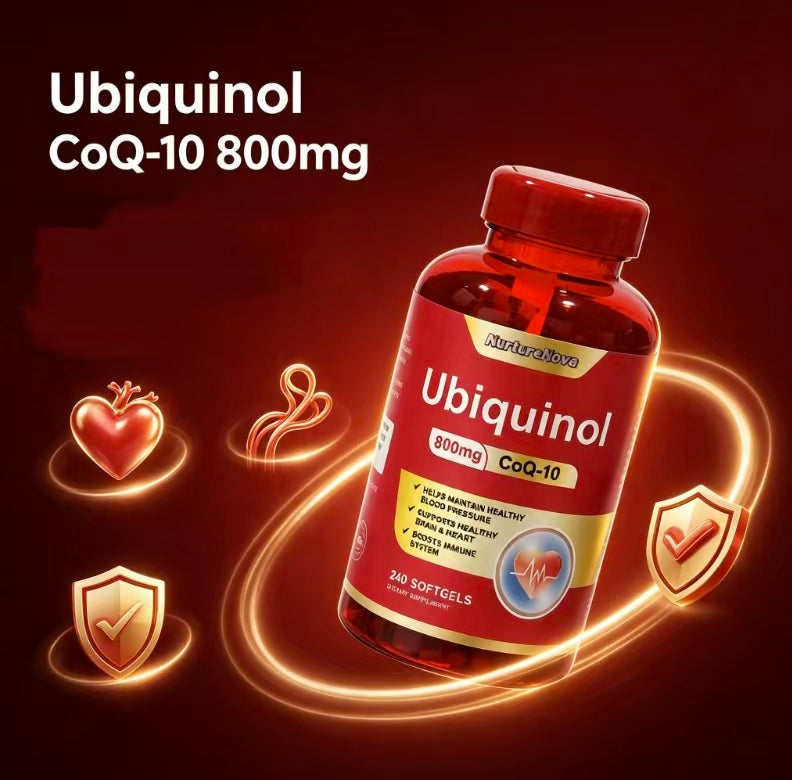 Ubiquinol CoQ10 Softgels - body Wellness | 240 Softgels | Dropship