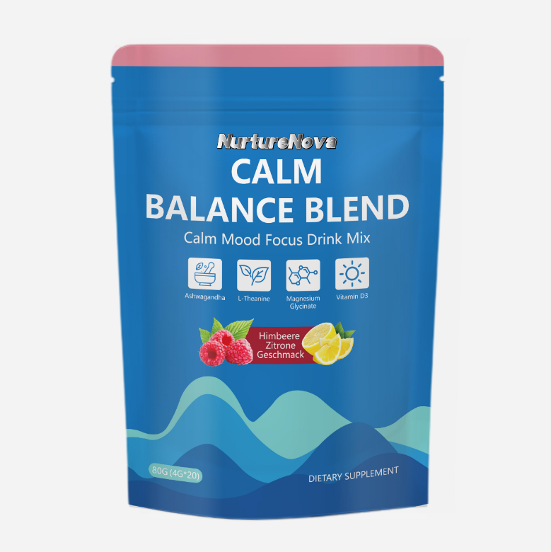 Calm Balance Blend Powder - Mood Focus Support |20 Sachets|Dropship