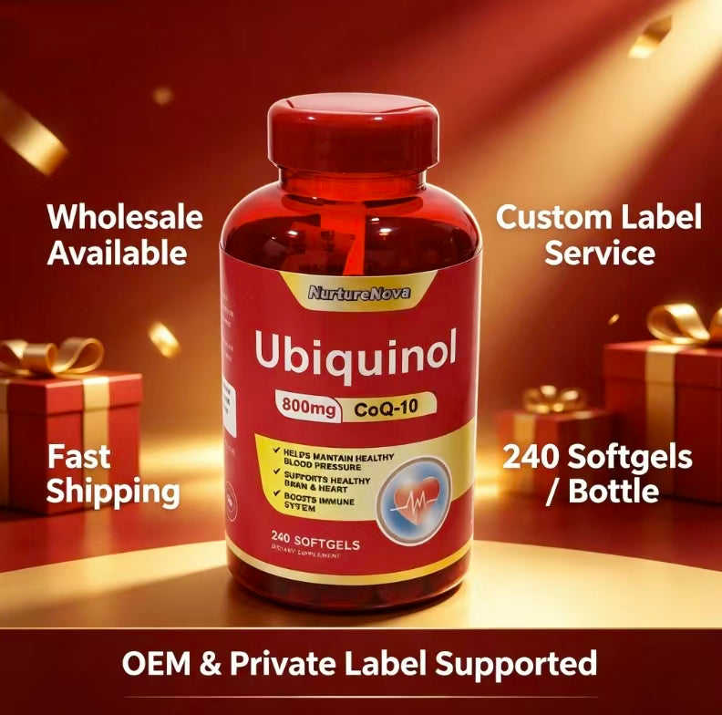 Ubiquinol CoQ10 Softgels - body Wellness | 240 Softgels | Dropship