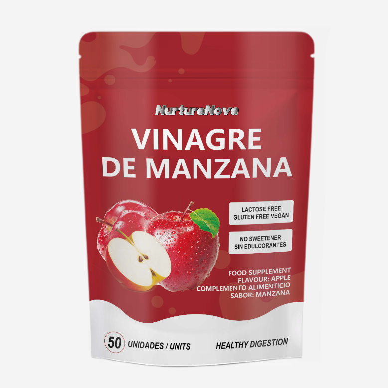 Apple Cider Vinegar Supplement - Vegan Digestion Support | 50 Units | Dropship