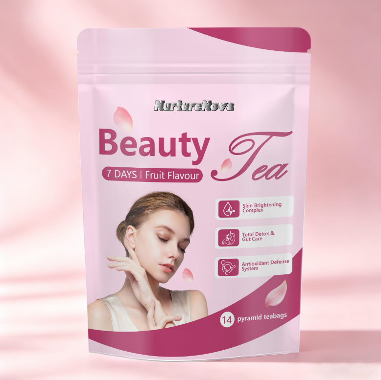 Beauty Tea - Skin Brightening Detox Gut Care |14 Teabags|Dropship