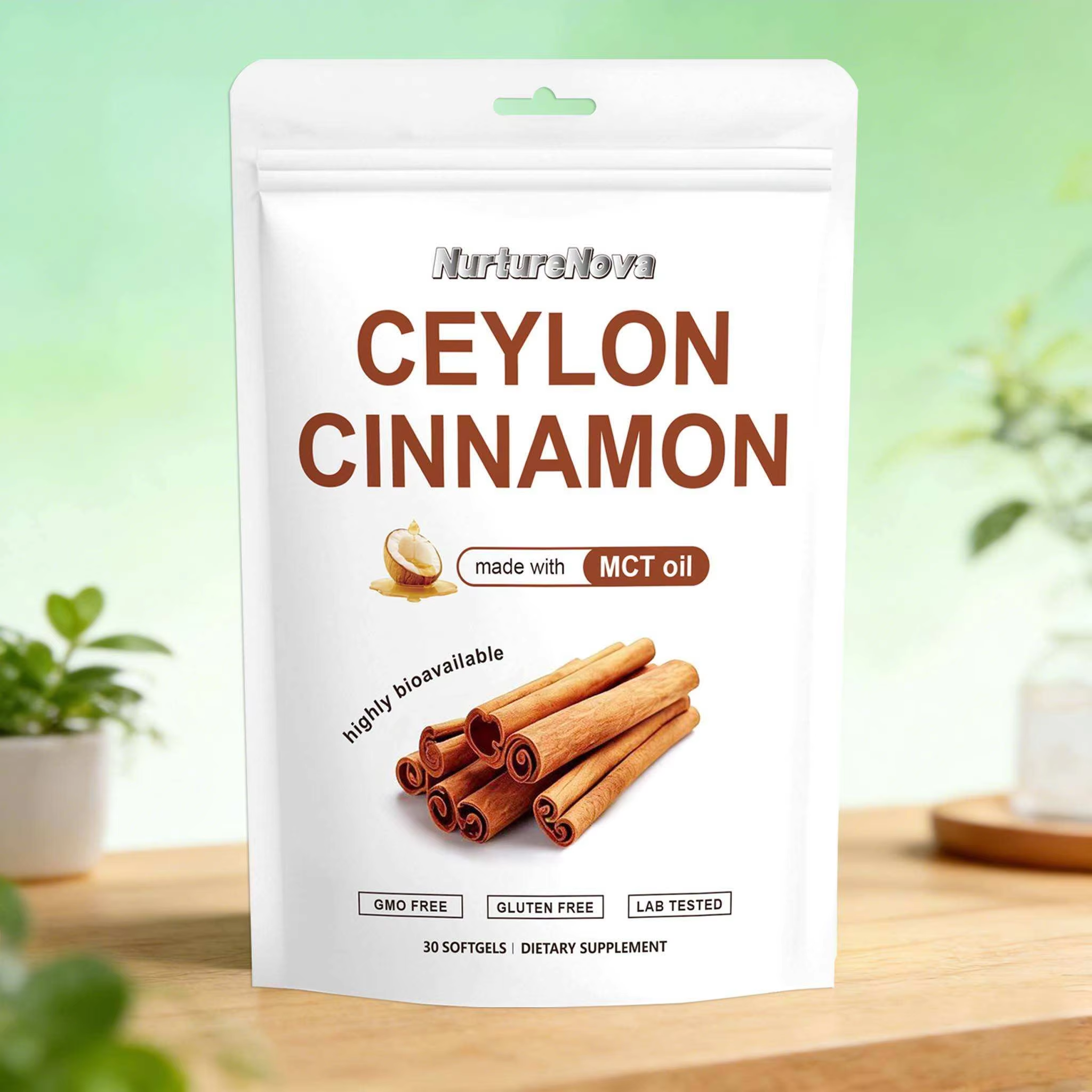 Ceylon Cinnamon Softgels - Metabolic Support | 30ct | Dropship