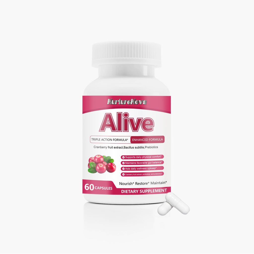 Alive Capsules-Support Gut Balance & Wellness|60ct|Dropship