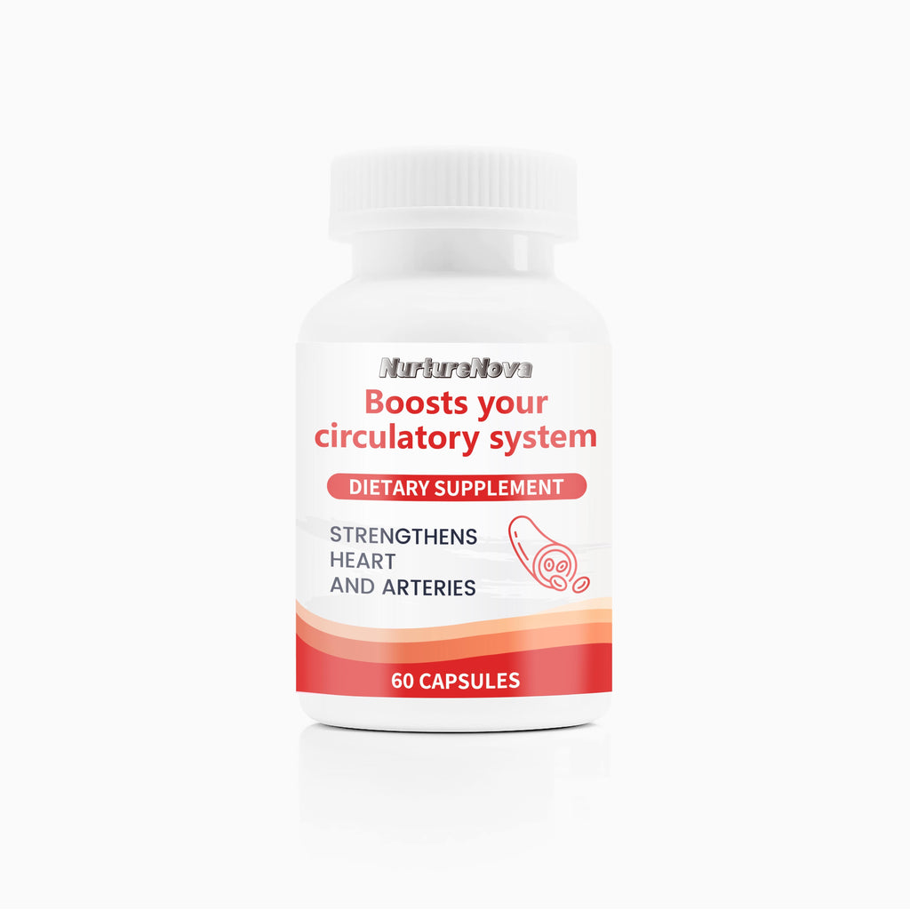 Heart & Artery Support Capsules - Boost Circulatory System | 60 Count | Dropship